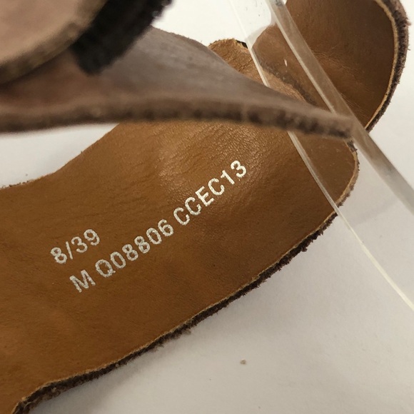 Korks by Kork Ease Anna Mocha Leather Platform Sandals Womens - Picture 12 of 13